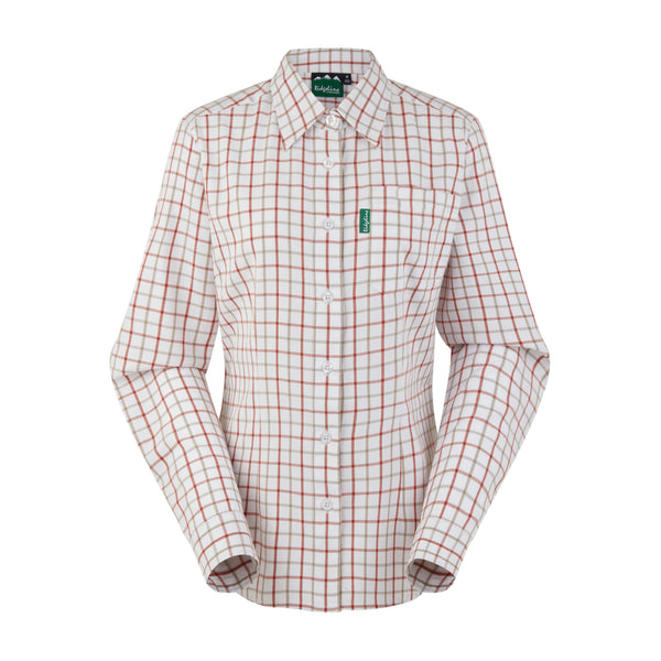 Ridgeline Ladies Sedgebrook Shirt - Russet/Roasted Cashew