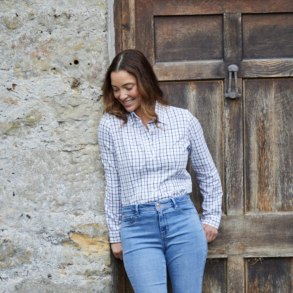 Ridgeline Ladies Sedgebrook Shirt - Deep Forest/Smokey Olive