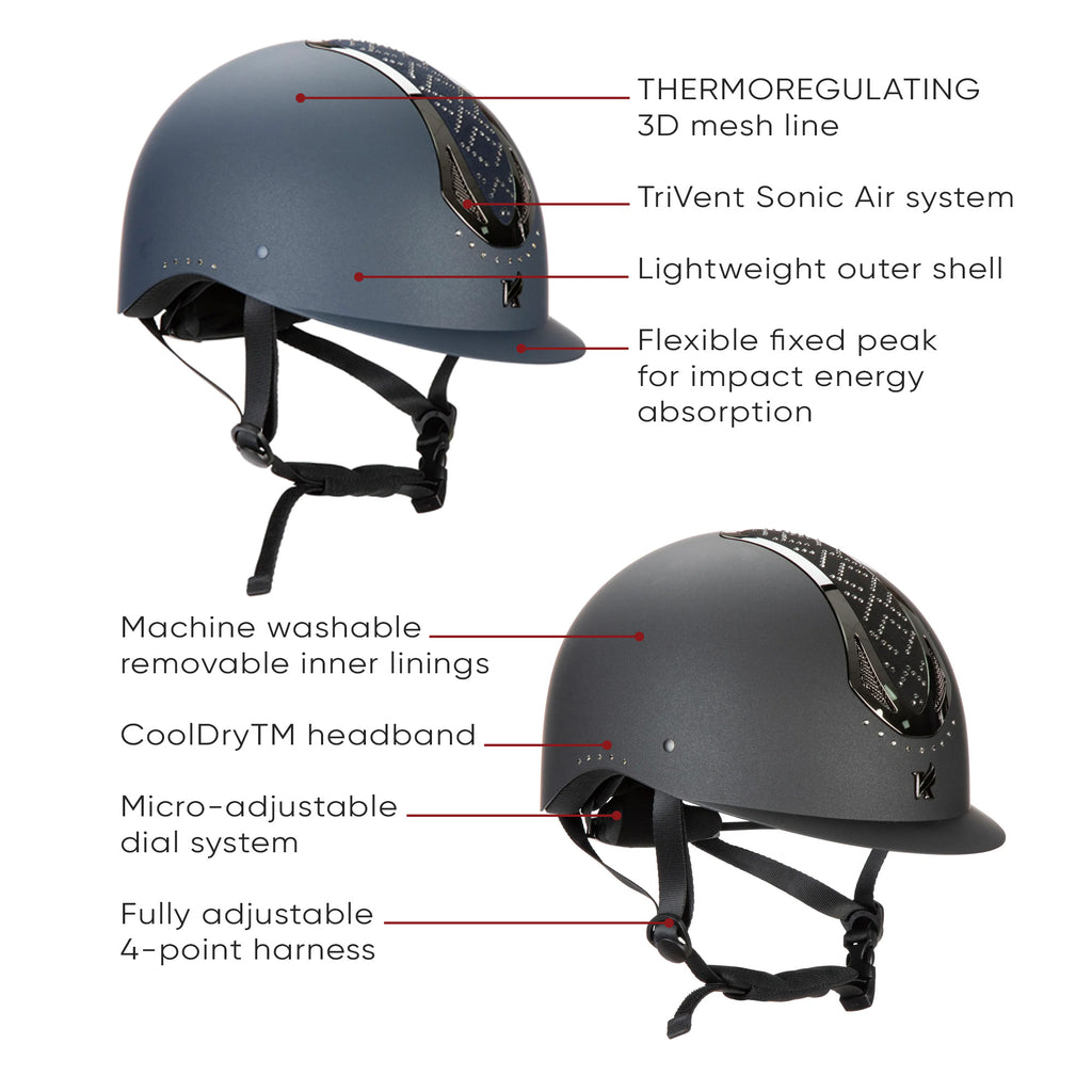 Karben Sonic GXY Riding Hat - Black