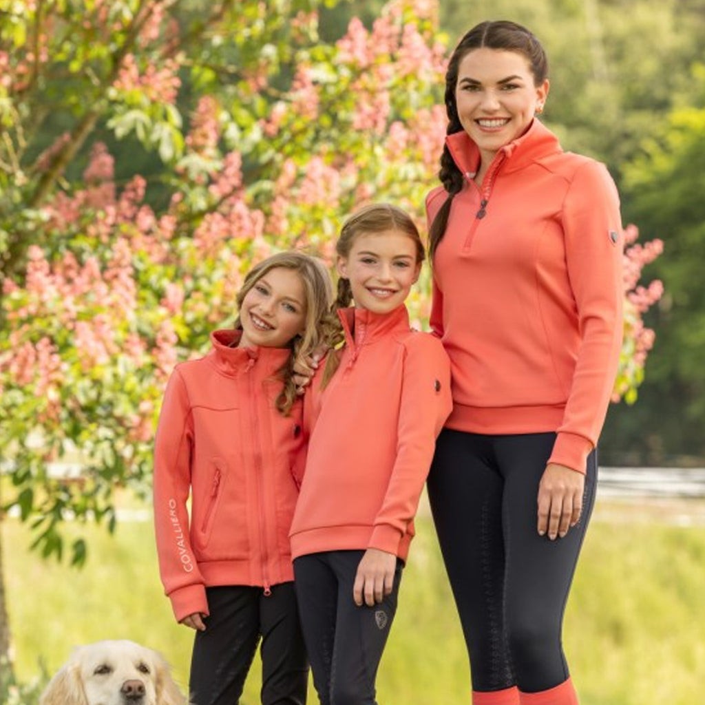 Covalliero Ladies Sweater - Coral