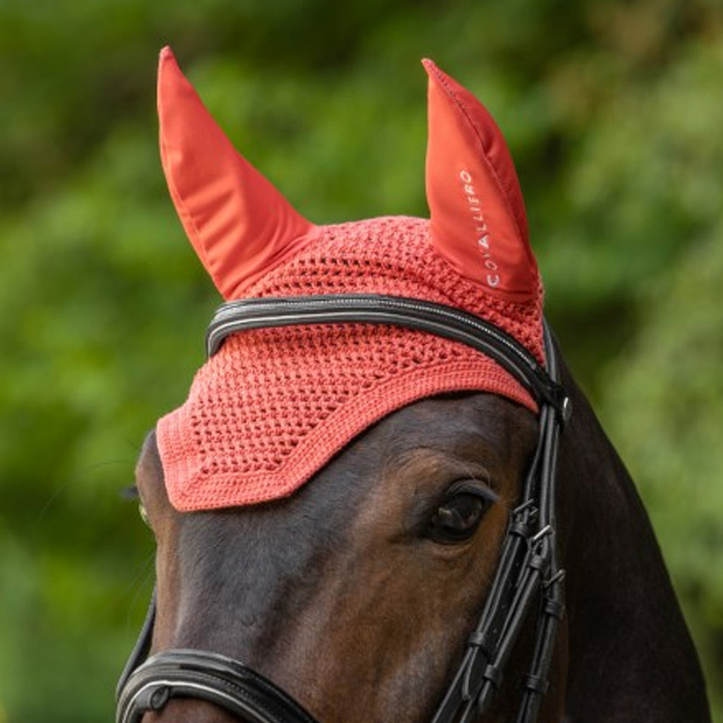 Covalliero Fly Hood - Coral