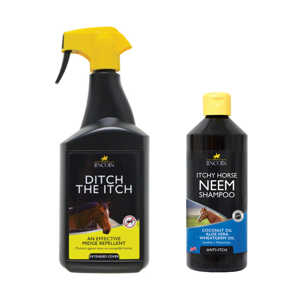 Lincoln Ditch The Itch with FREE Itchy Horse Neem Shampoo