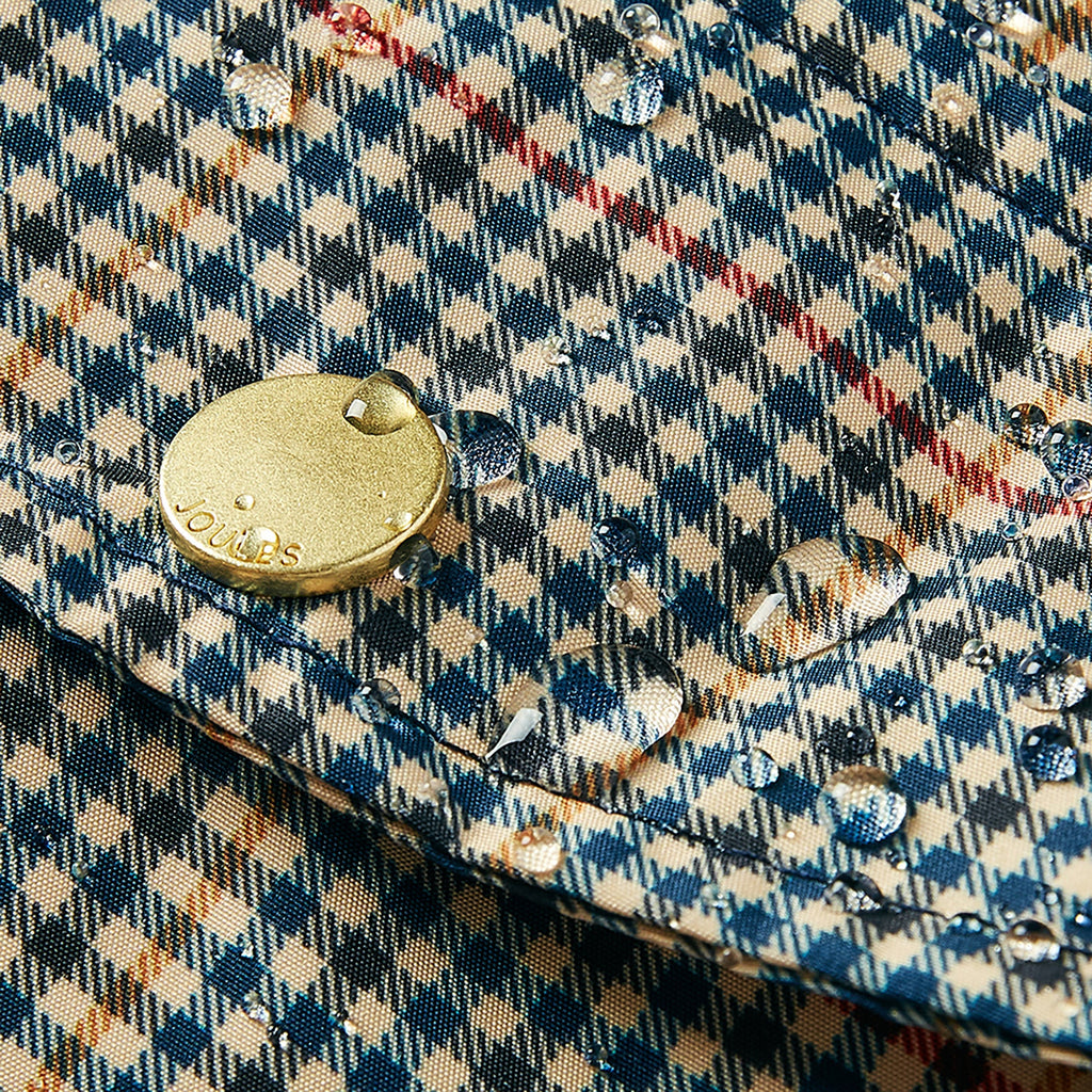 Joules Henson Check Packaway Dog Jacket