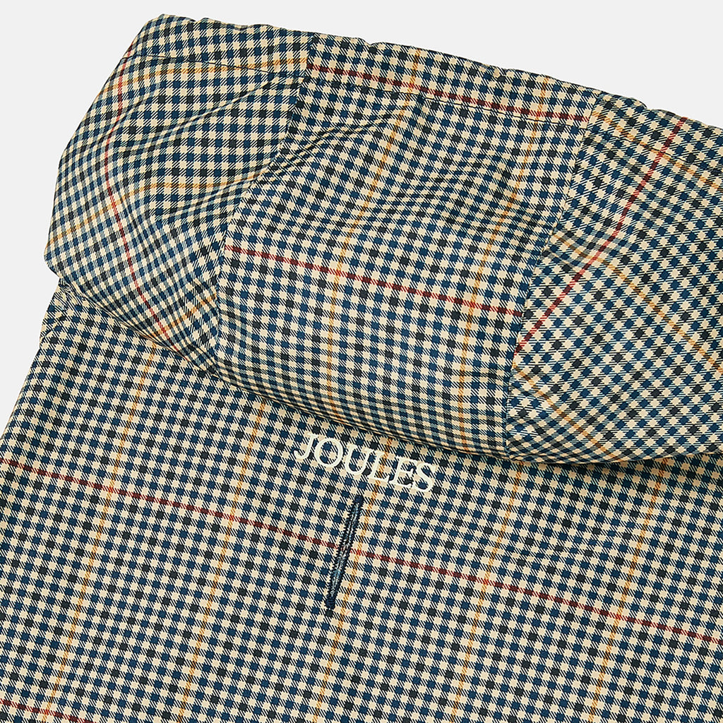 Joules Henson Check Packaway Dog Jacket