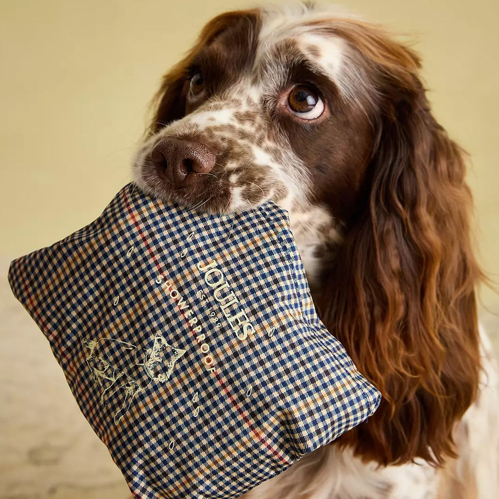 Joules Henson Check Packaway Dog Jacket