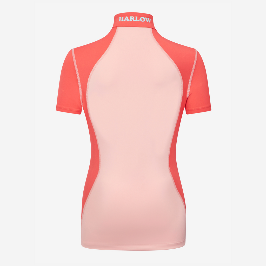 LeMieux Harlow Young Rider Short Sleeve Base Layer - Sugar Pink