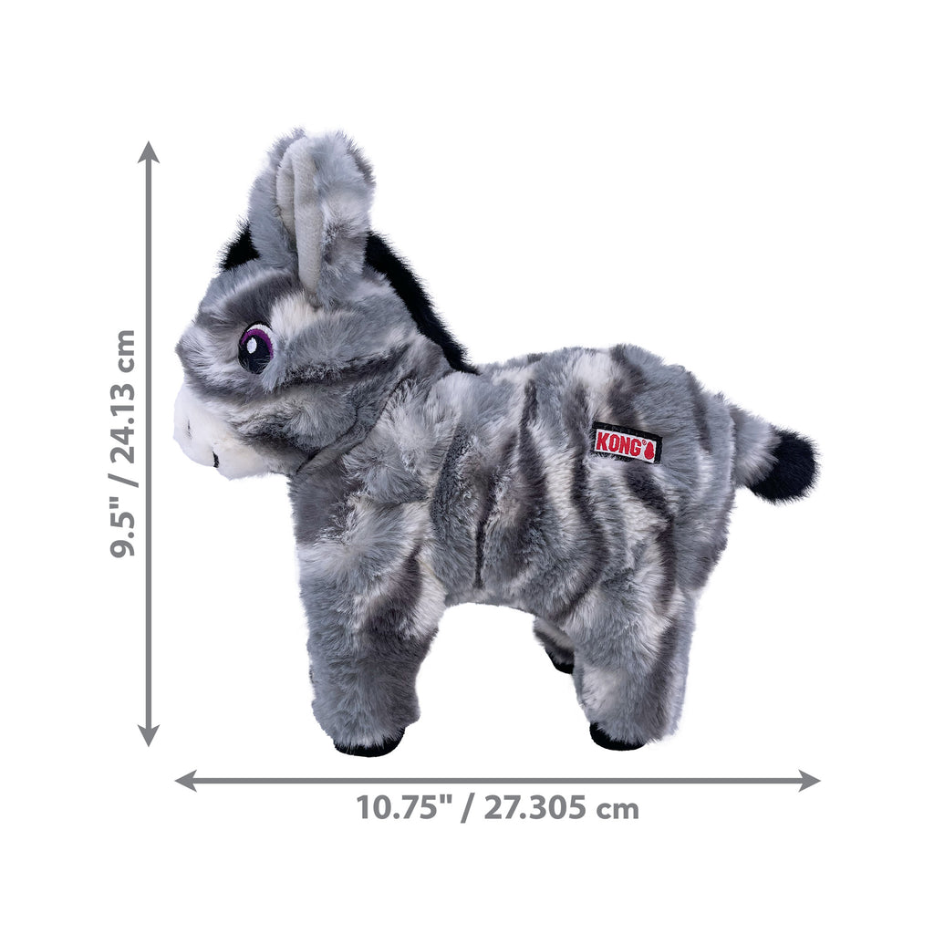 KONG Low Stuff Stripes Donkey - Medium