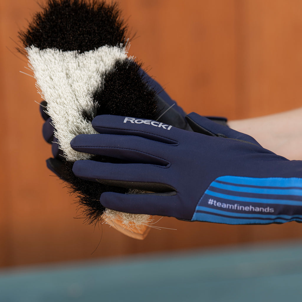 Roeckl Messara Riding Glove - Naval Academy