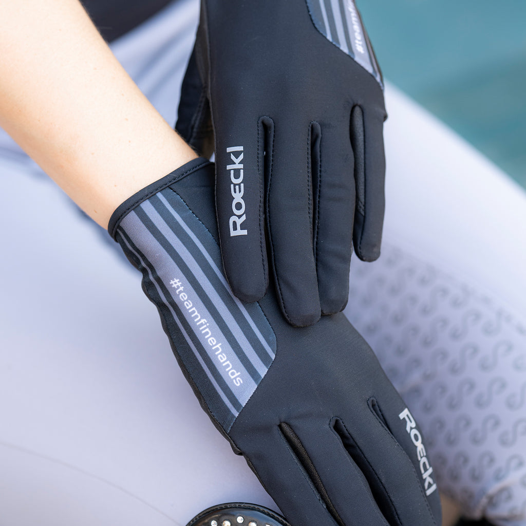 Roeckl Messara Riding Glove - Black