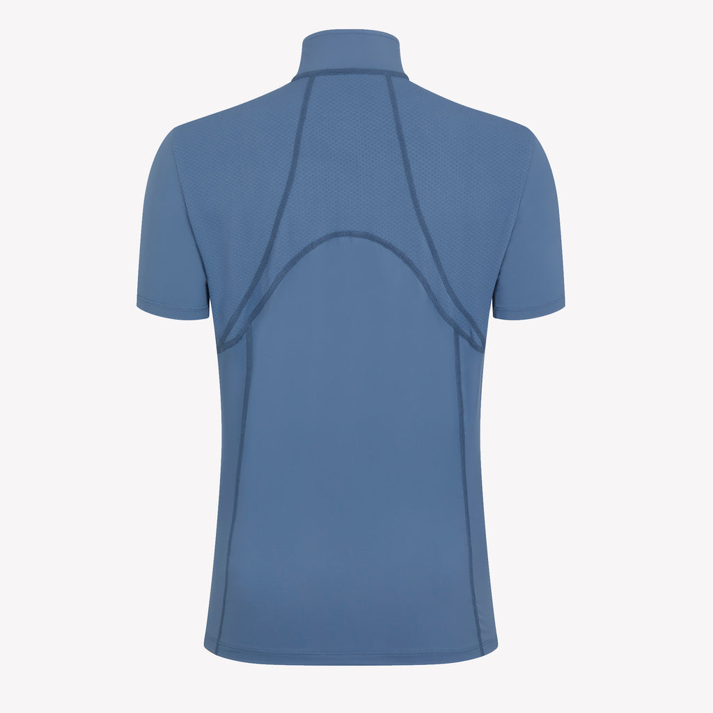 LeMieux Mia Mesh Short Sleeve Base Layer - Ice Blue
