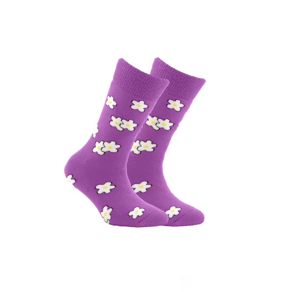 Horizon Kids Floral Socks - Lilac