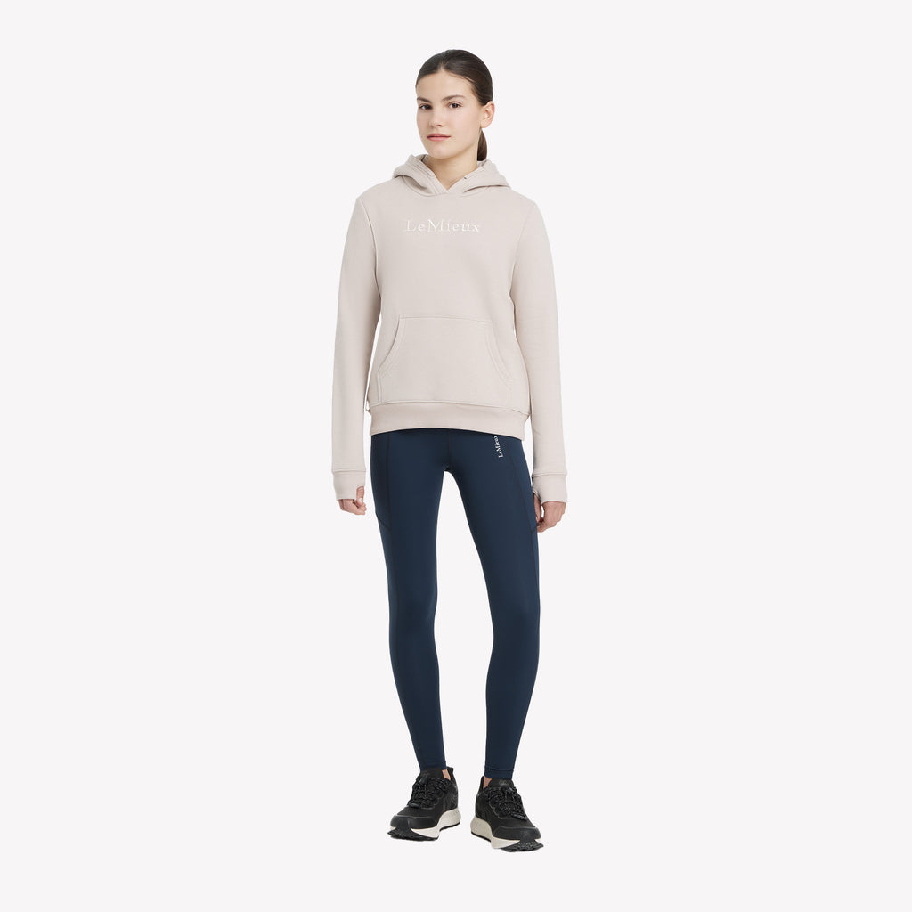 LeMieux Young Rider Classique Hoodie - Stone