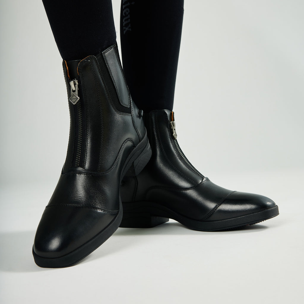 LeMieux Zip Paddock Boot - Black