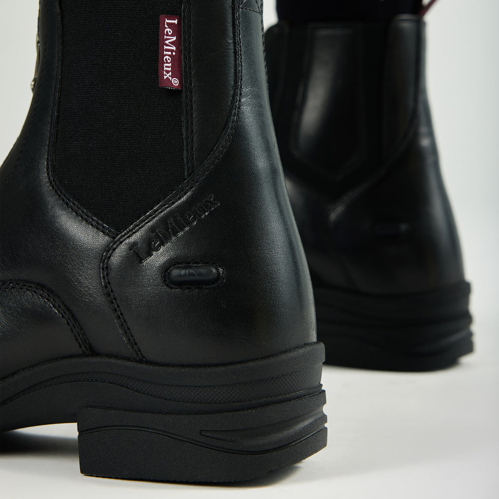 LeMieux Zip Paddock Boot - Black