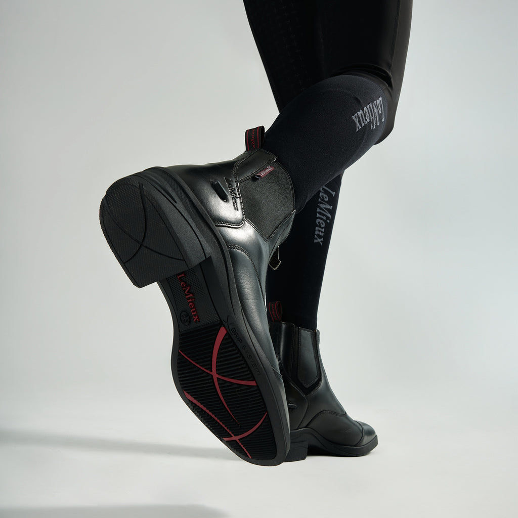 LeMieux Zip Paddock Boot - Black