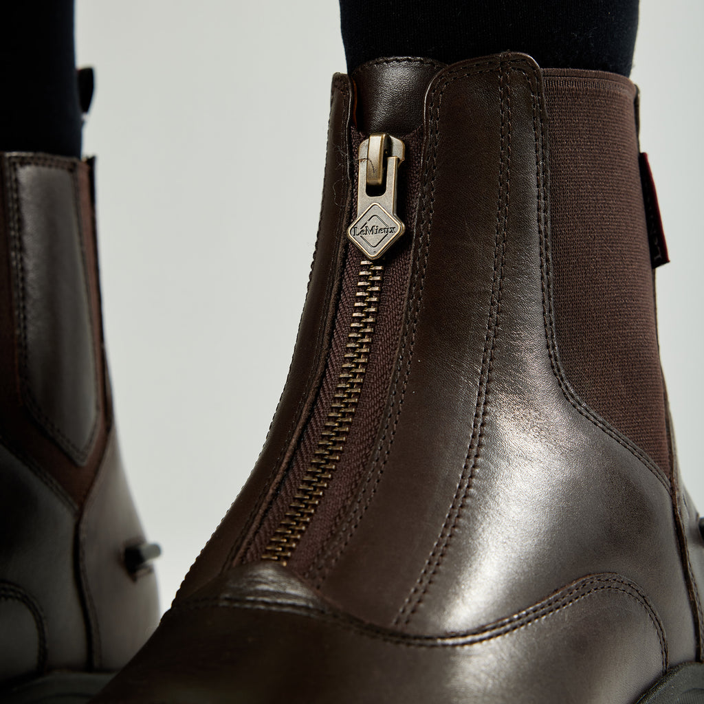 LeMieux Zip Paddock Boot - Brown