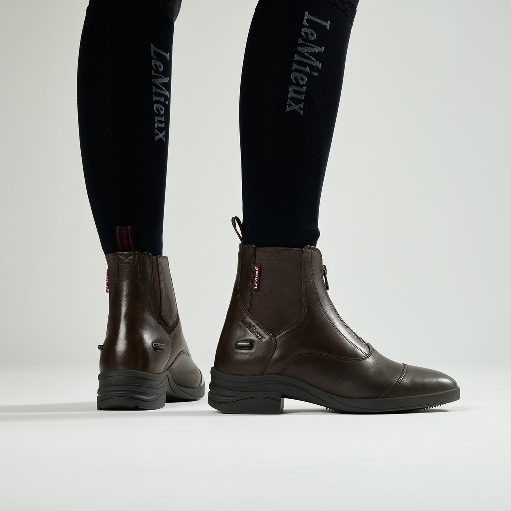 LeMieux Zip Paddock Boot - Brown