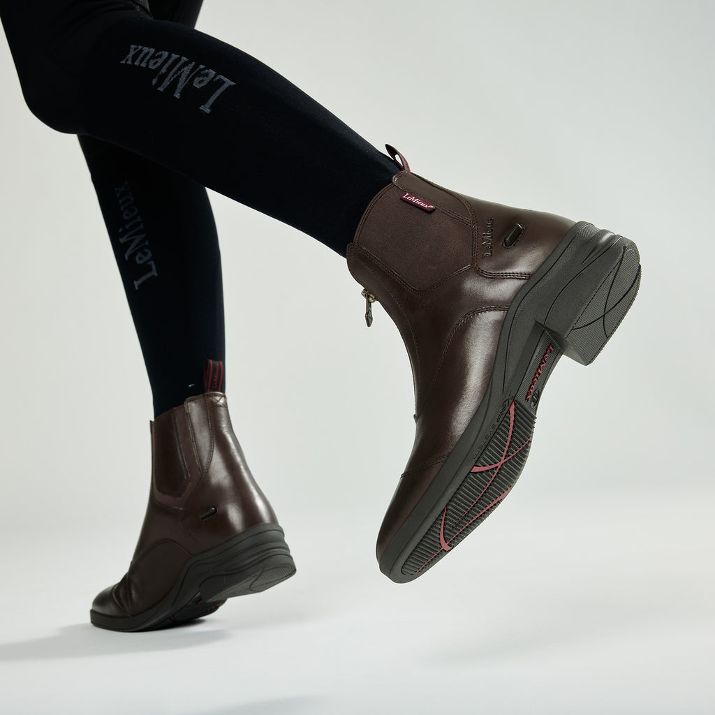 LeMieux Zip Paddock Boot - Brown