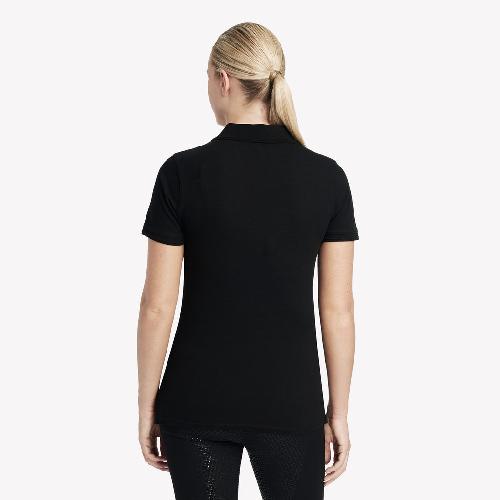 LeMieux Ladies Classique Polo Shirt - Black