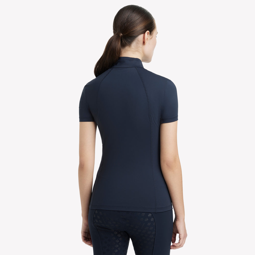 LeMieux Classique Short Sleeve Base Layer - Navy