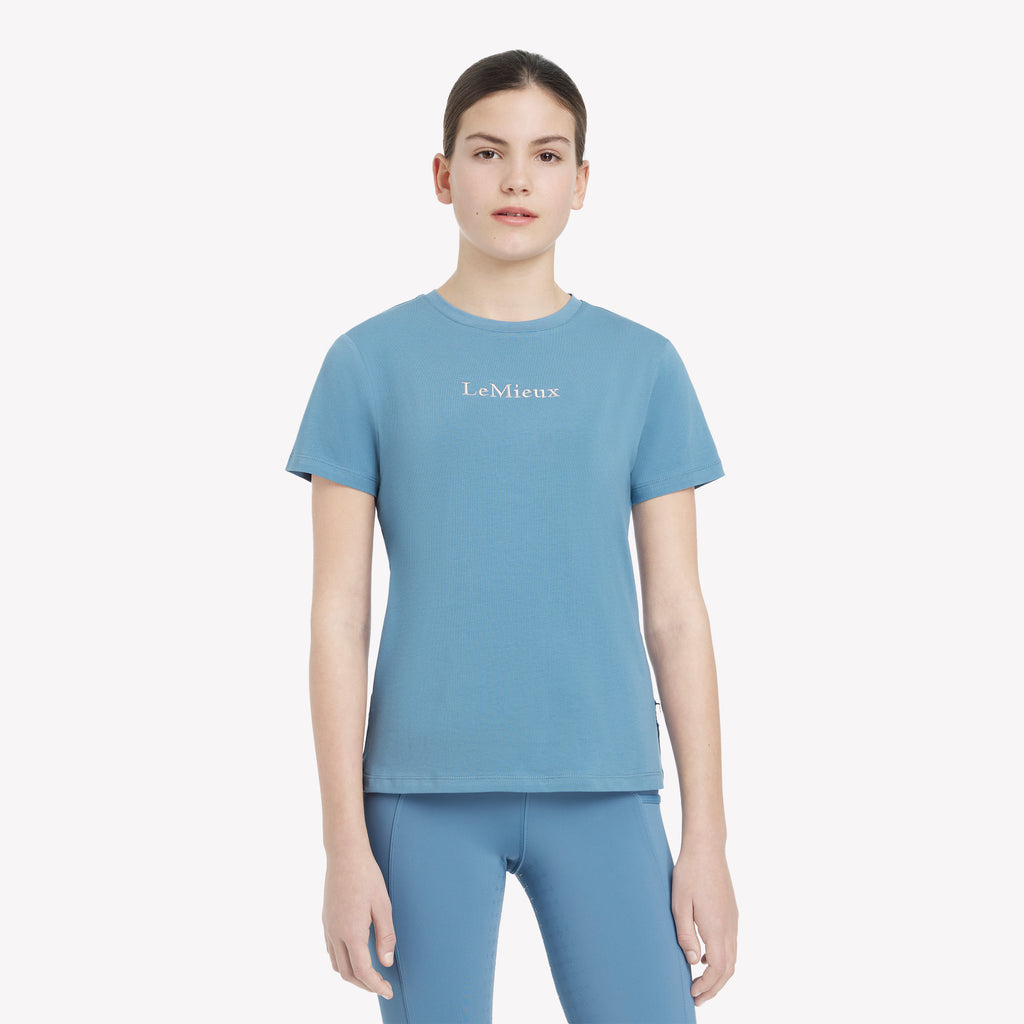LeMieux Young Rider Classique T-Shirt - Ice Blue