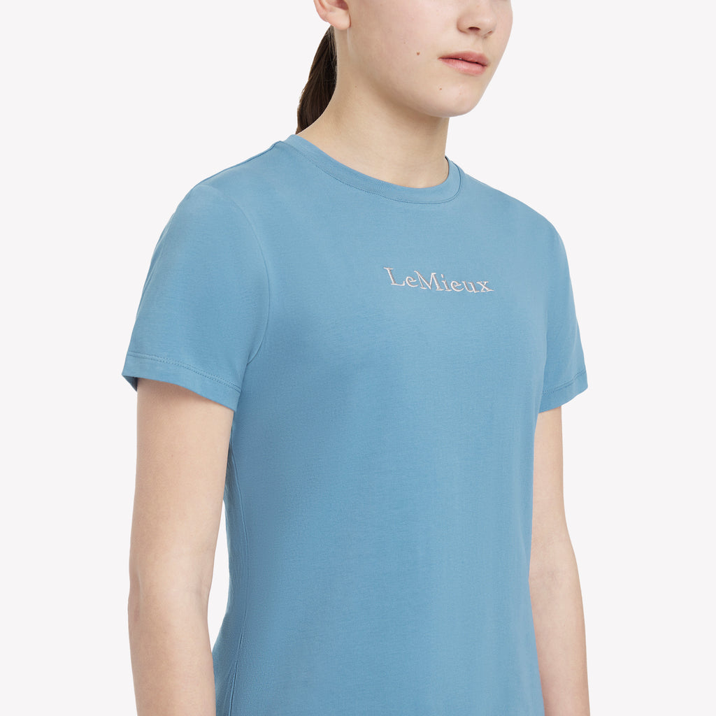 LeMieux Young Rider Classique T-Shirt - Ice Blue
