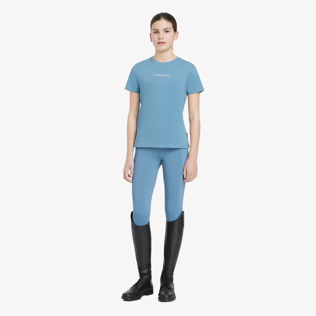 LeMieux Young Rider Classique T-Shirt - Ice Blue
