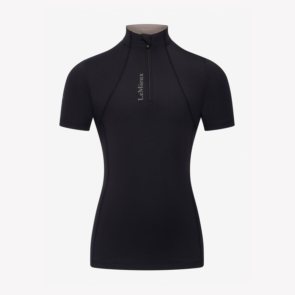 LeMieux Young Rider Classique Short Sleeve Base Layer - Black