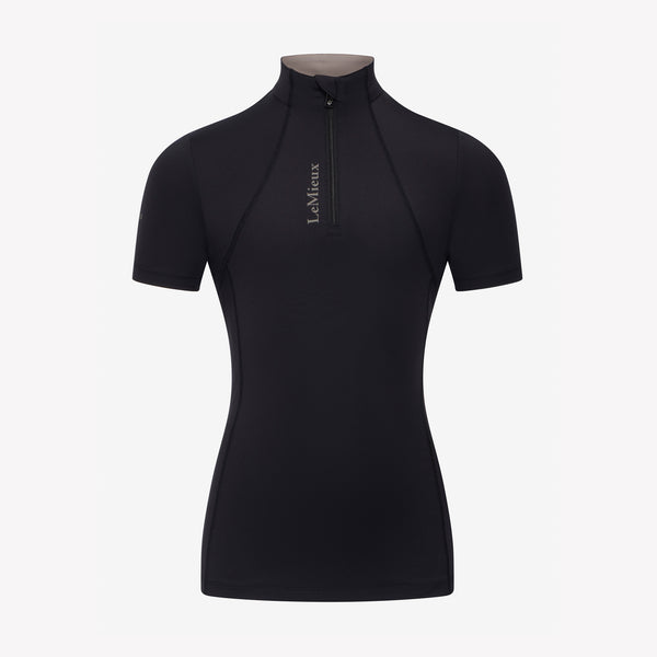LeMieux Young Rider Classique Short Sleeve Base Layer - Black