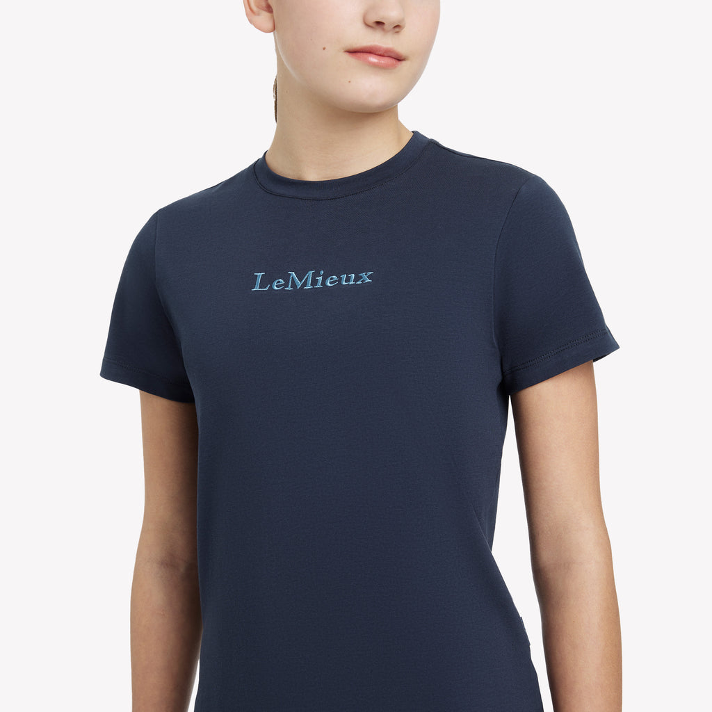 LeMieux Young Rider Classique T-Shirt - Navy