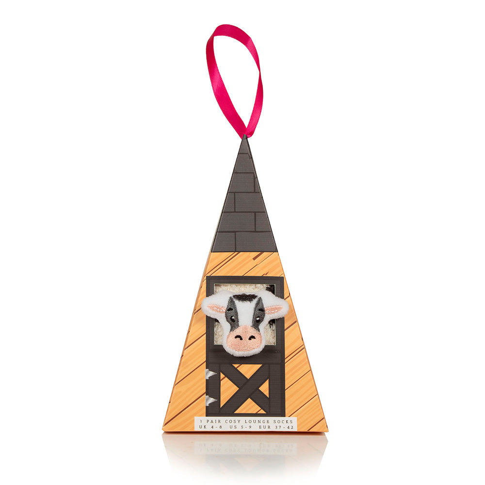 Wildfeet Ladies Pyramid Patterned Boxed Gift - Cow