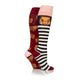 Wildfeet Ladies Knee High Equestrian Socks 2 Pack - Pony Stripes