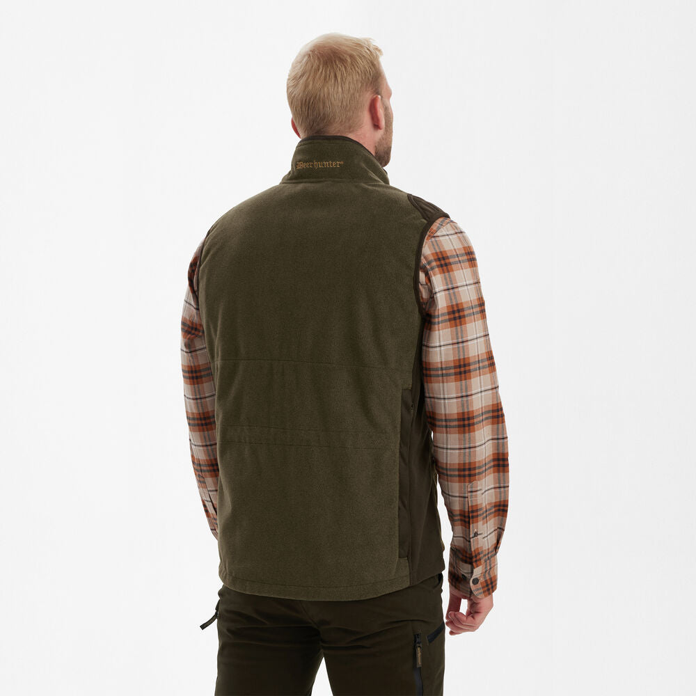 Deerhunter Mens Gamekeeper Shooting Waistcoat - Graphite Green