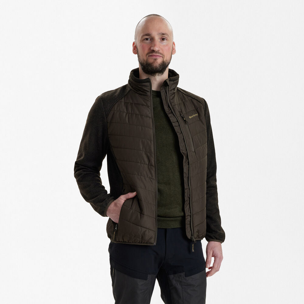 Deerhunter Mens Moor Padded Jacket - Brown Leaf