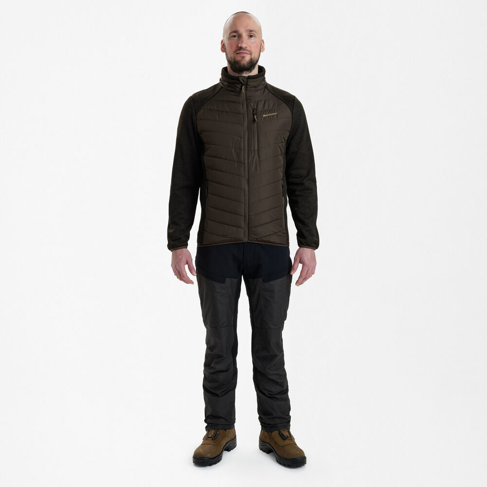 Deerhunter Mens Moor Padded Jacket - Brown Leaf