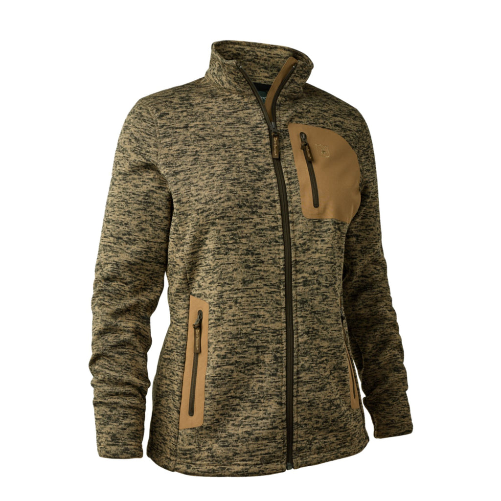 Deerhunter Lady Sarek Knitted Jacket - Butternut Melange