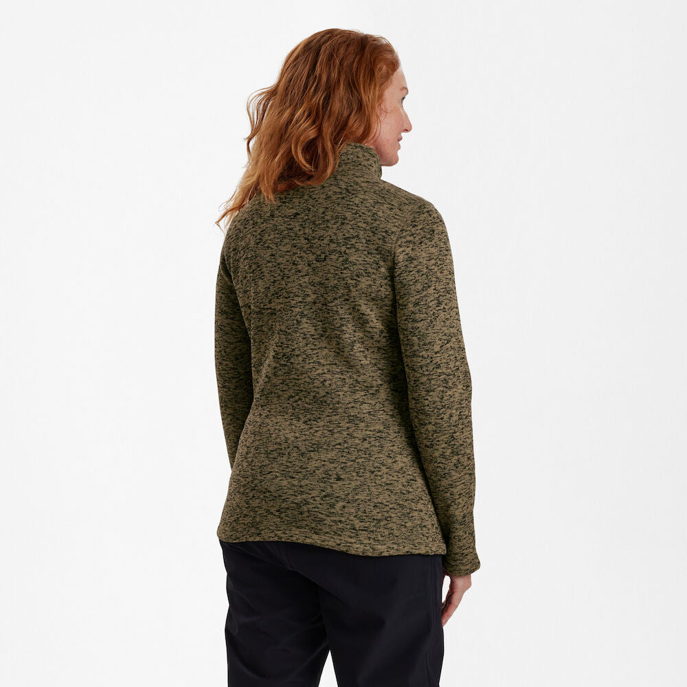 Deerhunter Lady Sarek Knitted Jacket - Butternut Melange