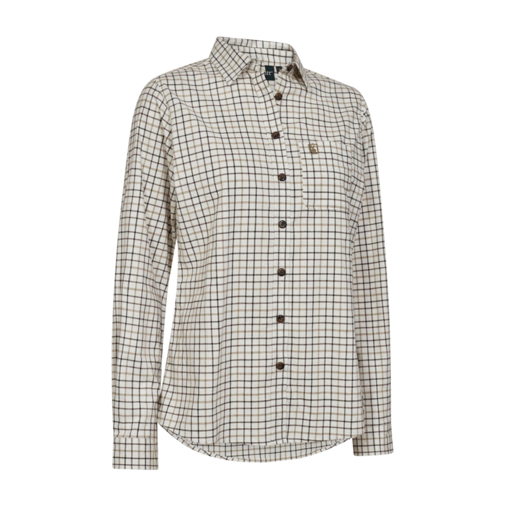 Deerhunter Lady Grace Shirt - Beige Check