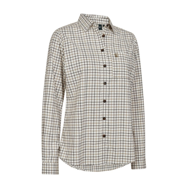 Deerhunter Lady Grace Shirt - Beige Check