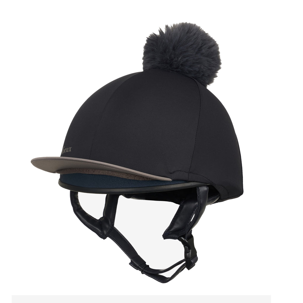 LeMieux Classique Pom Hat Silk - Black