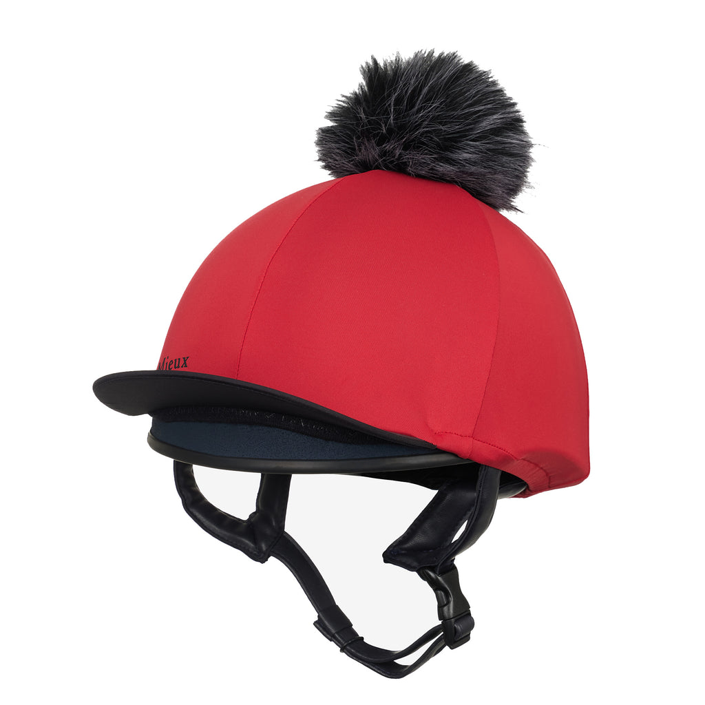 LeMieux Classique Pom Hat Silk - Chilli