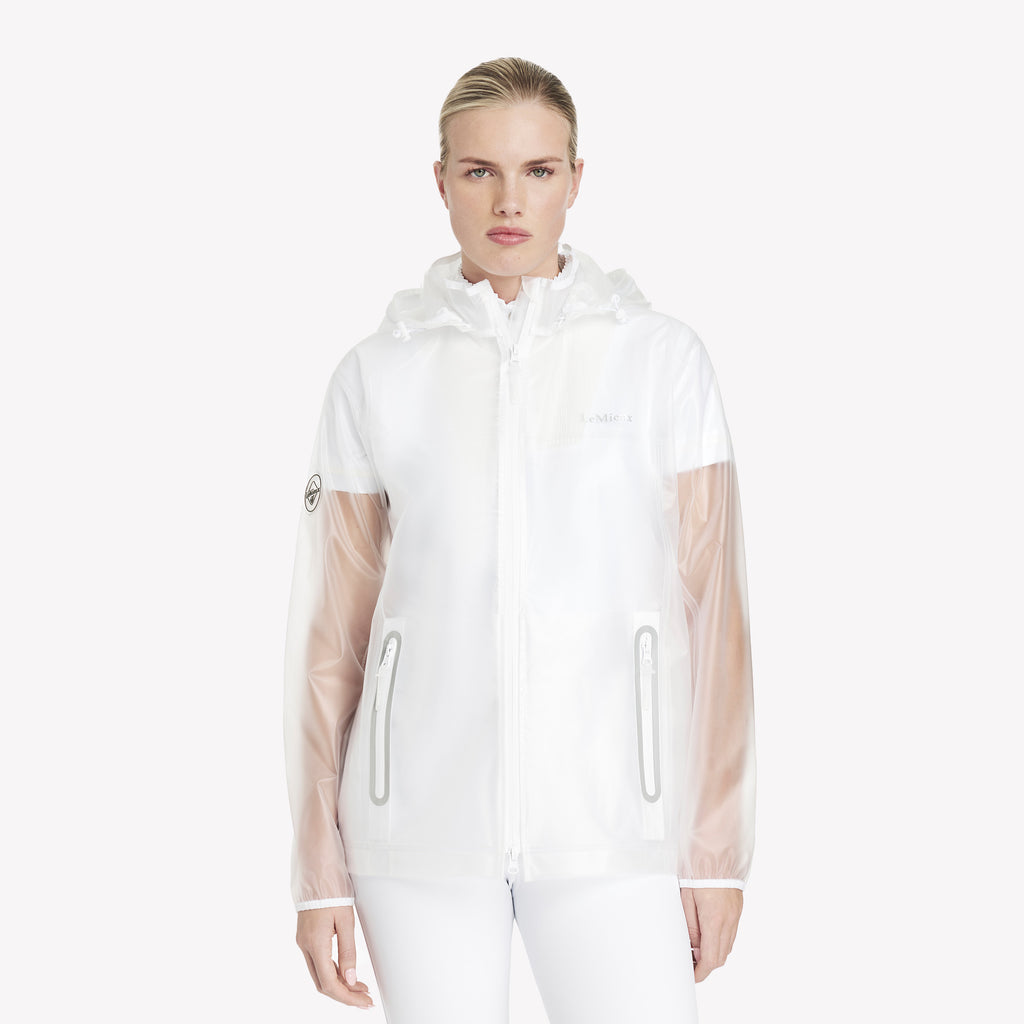 LeMieux Ladies Competition Waterproof Jacket - Clear