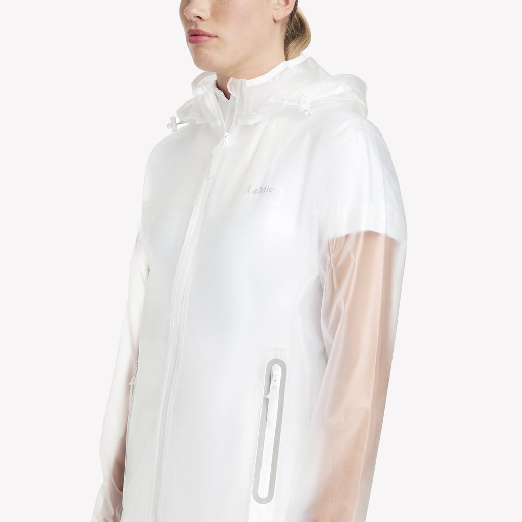LeMieux Ladies Competition Waterproof Jacket - Clear