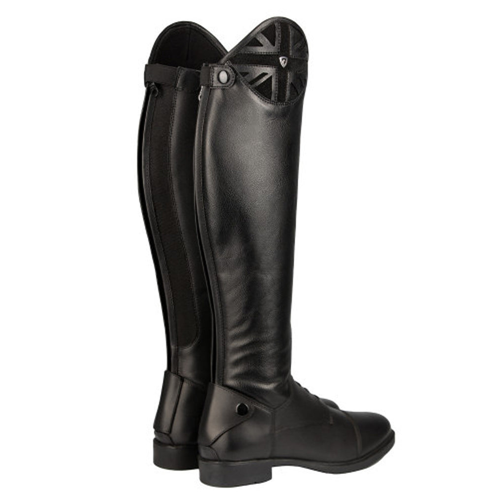 Hy Equestrian Union Jack Riding Boots - Black