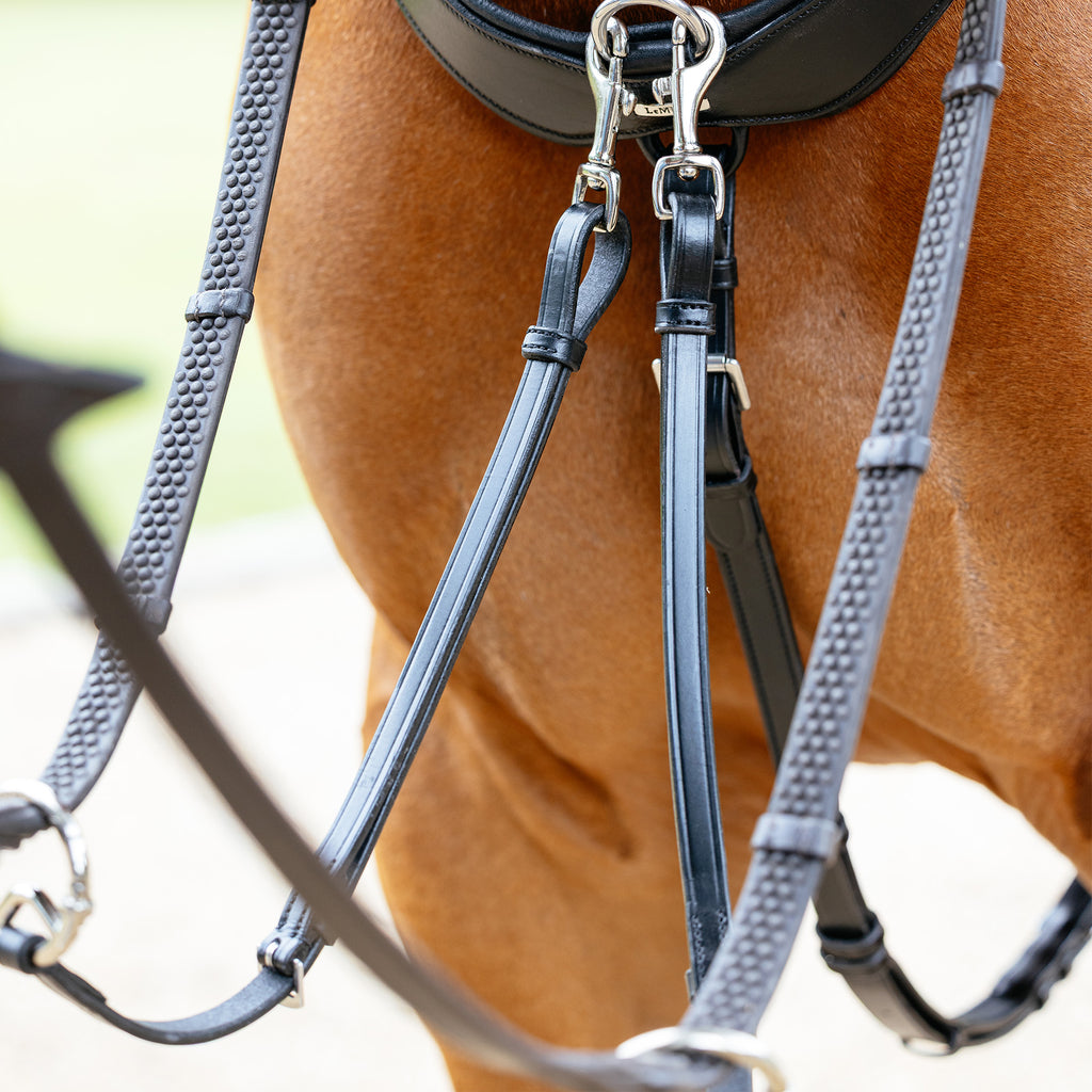 LeMieux Kudos Bridge Breastplate - Black