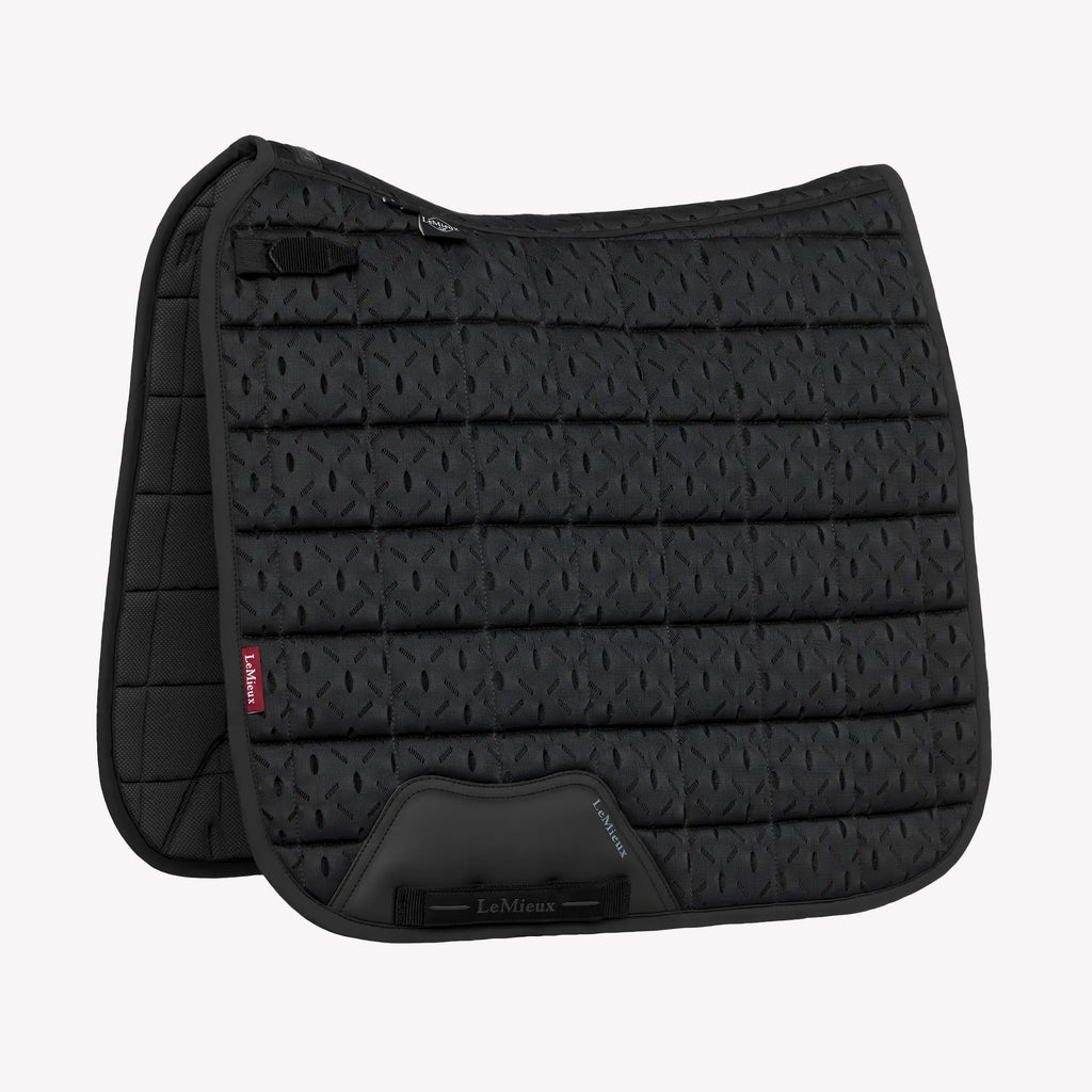 LeMieux 3D Mesh Self-Cool Dressage Square - Black