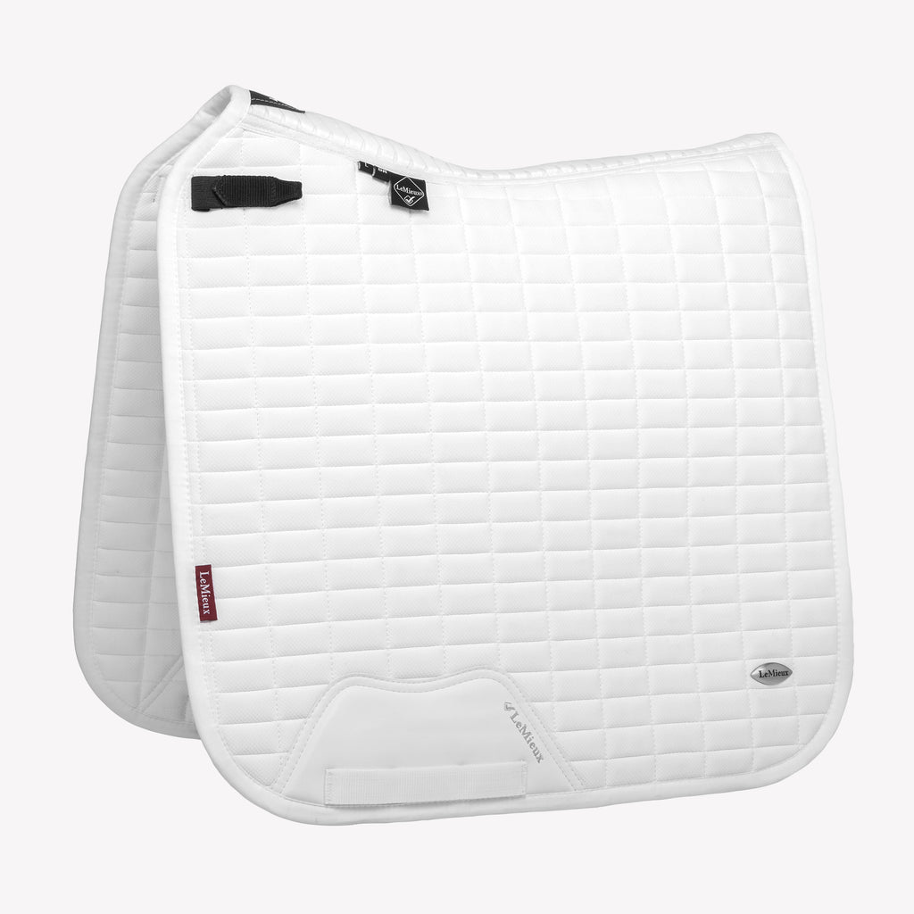 LeMieux 3D Mesh Self-Cool Dressage Square - White