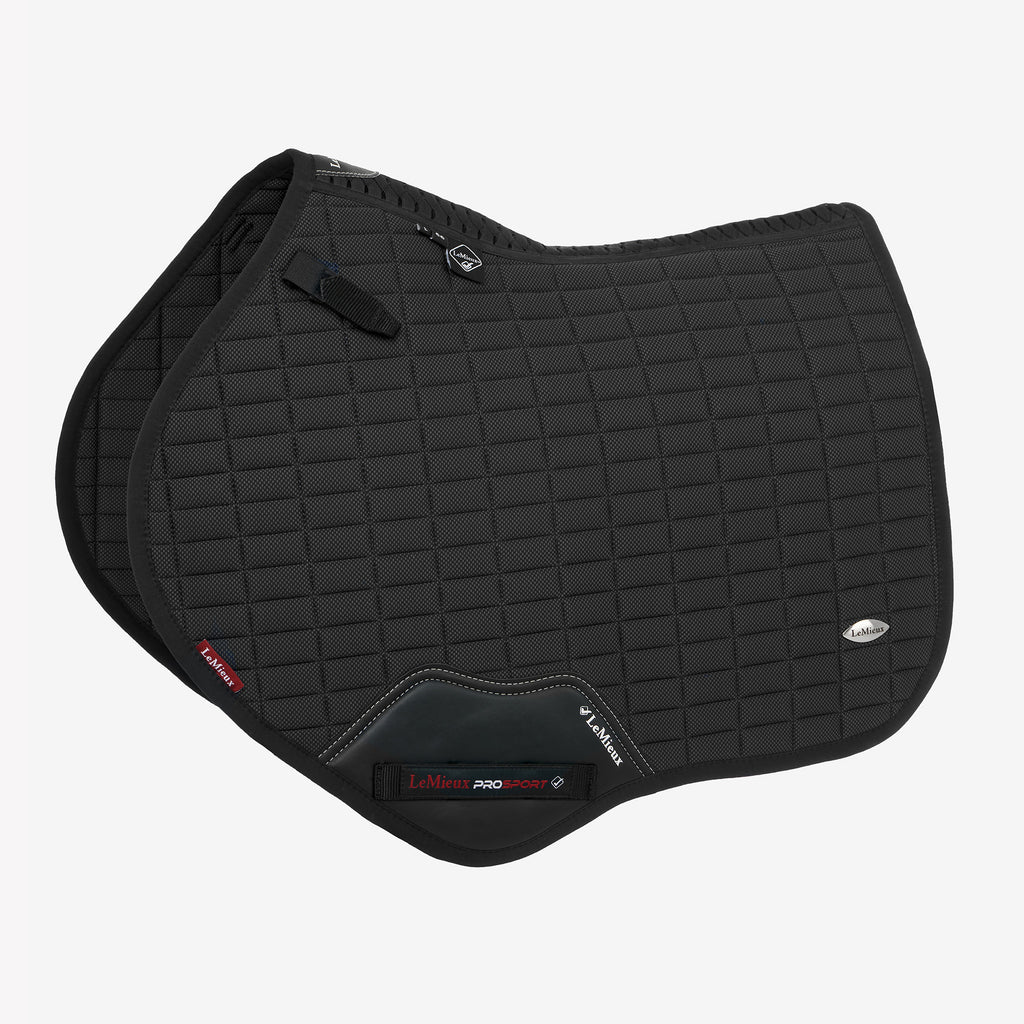 LeMieux 3D Mesh Self-Cool Eurojump Square - Black
