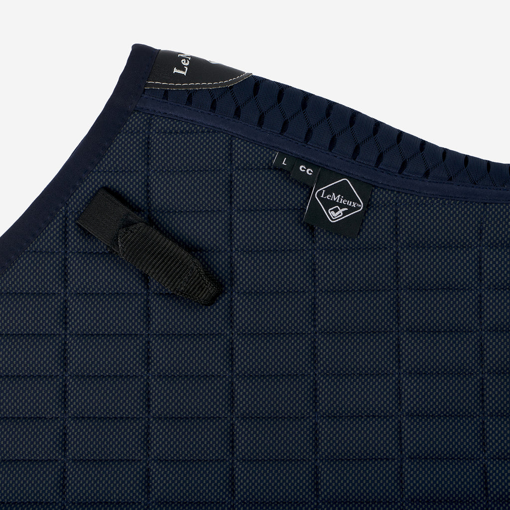 LeMieux 3D Mesh Self-Cool Eurojump Square - Navy