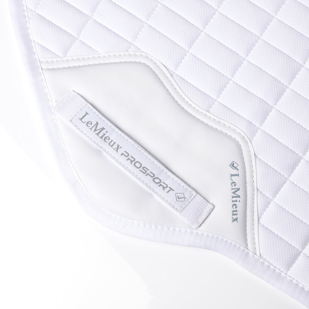 LeMieux 3D Mesh Self-Cool Eurojump Square - White